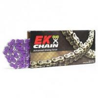 EK X-Ring Motorcycle Chain 520SRX2-120 - Purple