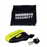 Mammoth Security Yellow Blast Disc Lock With 6mm Pin
