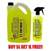 Pro Clean 5L Motorcycle Cleaner PLUS FREE 1L