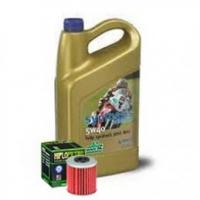 Rock Oil Synthesis 5w40 Motorcycle Fully Synthetic 4 Litre + Free Oil Filter