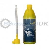 Scottoiler Motorcycle Chain Oil - Traditional Blue Refill 500ml Bottle + Spout