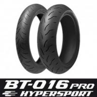 Bridgestone BT016 Pro Tyre Pair 110/70 ZR17 (54W) 160/60 ZR17 (66W)