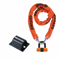 Oxford Bruteforce + HD Chain Lock 1.5mtr Orange