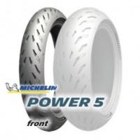 120/70 ZR17 (58W) Michelin Power 5 Motorcycle Front Tyre