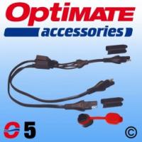 O5 OptiMate SAE Y Splitter Lead - Fused