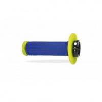 Progrip 708 MX Lock On Grips Flo Yellow/Blue