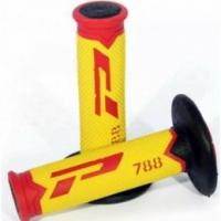 ProGrip 788 MX Triple Density Grip Fluro Yellow & Red