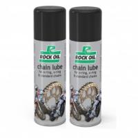 Rock Oil Chain Lube 600ml Twin Pack X-Ring, O-Ring