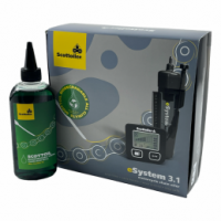 E-System V3.1 Motorcycle Chain Lube Kit - Biodegradable Green