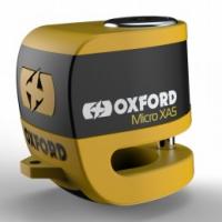 Oxford Scoot XA5 Alarm Disc Lock (5.5mm pin) Yellow/Black