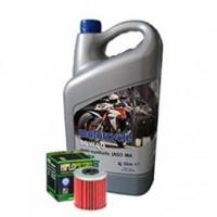 Rock Oil Motorcycle 10W40 Semi Synthetic Motorcycle Oil 4 Litres + Free Oil Filter