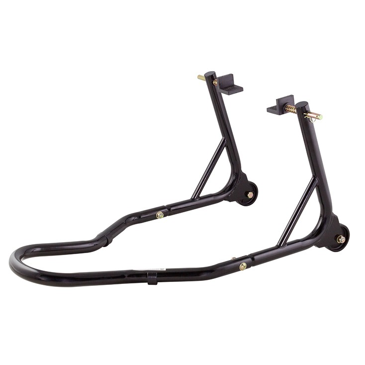 BikeTek Series 3 Rear Track Paddock Stand - Black + Bobbin Hooks